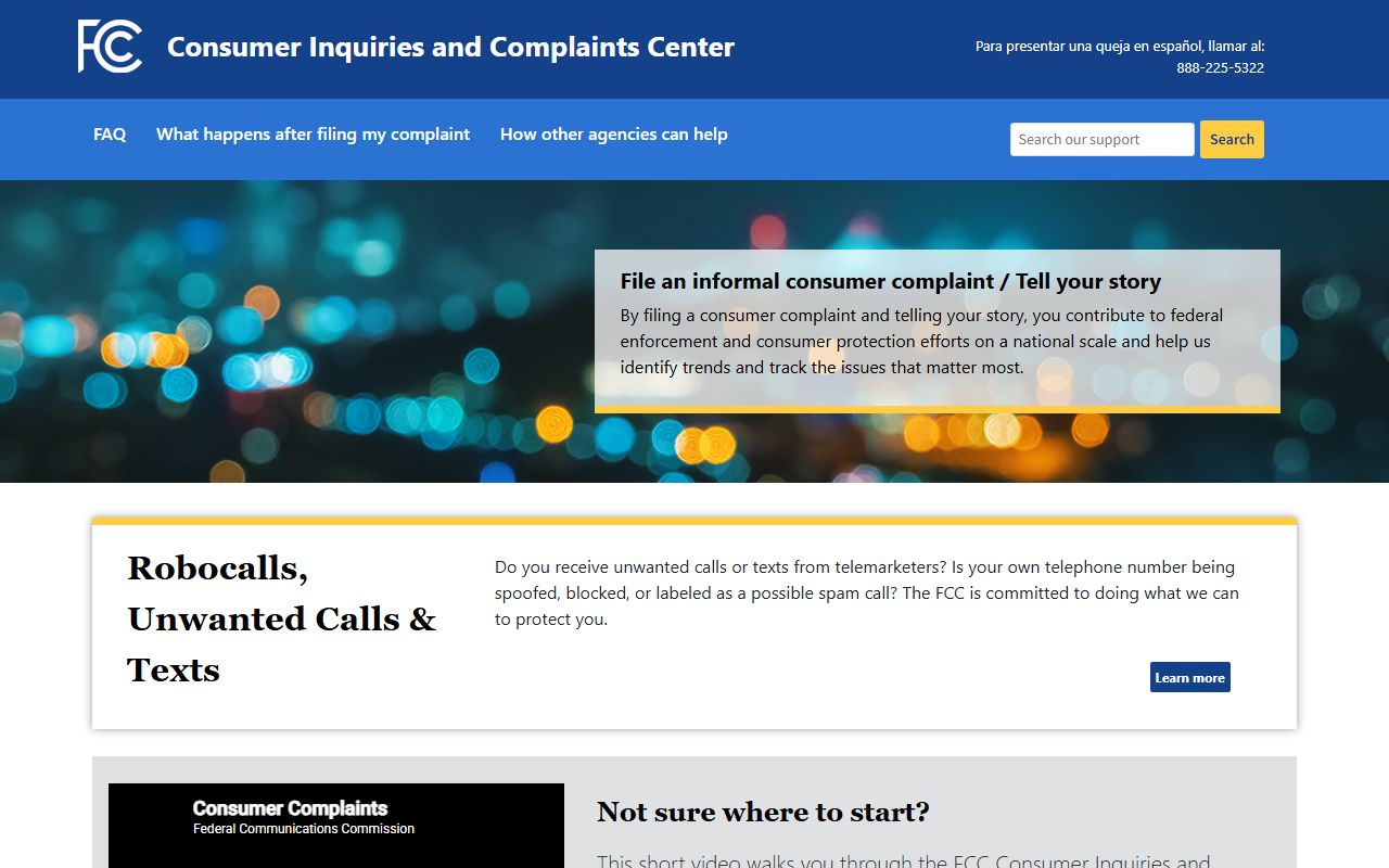 Morrisville phone numbers FCC complaint center reverse lookup reporting